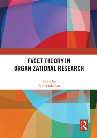 Cover image: Facet Theory in Organizational Research 1st edition 9780367776275