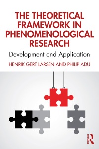 Titelbild: The Theoretical Framework in Phenomenological Research 1st edition 9780367540500