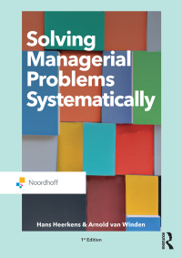 Cover image: Solving Managerial Problems Systematically 1st edition 9789001887957