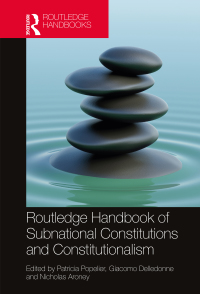 Titelbild: Routledge Handbook of Subnational Constitutions and Constitutionalism 1st edition 9780367510152