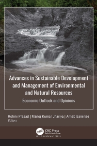 Cover image: Advances in Sustainable Development and Management of Environmental and Natural Resources 1st edition 9781774630679