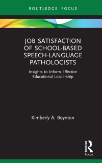 Omslagafbeelding: Job Satisfaction of School-Based Speech-Language Pathologists 1st edition 9780367565855