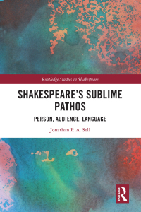 Cover image: Shakespeare's Sublime Pathos 1st edition 9781032017945