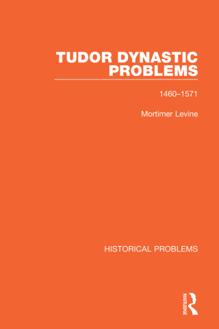 Imagen de portada: Tudor Dynastic Problems 1st edition 9781032037721