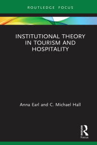 Cover image: Institutional Theory in Tourism and Hospitality 1st edition 9780367507763