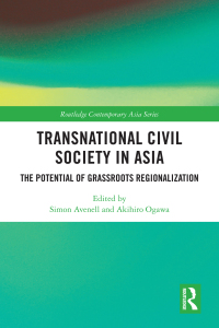 Cover image: Transnational Civil Society in Asia 1st edition 9780367627126