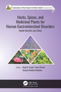 Cover image: Herbs, Spices, and Medicinal Plants for Human Gastrointestinal Disorders 1st edition 9781774637142