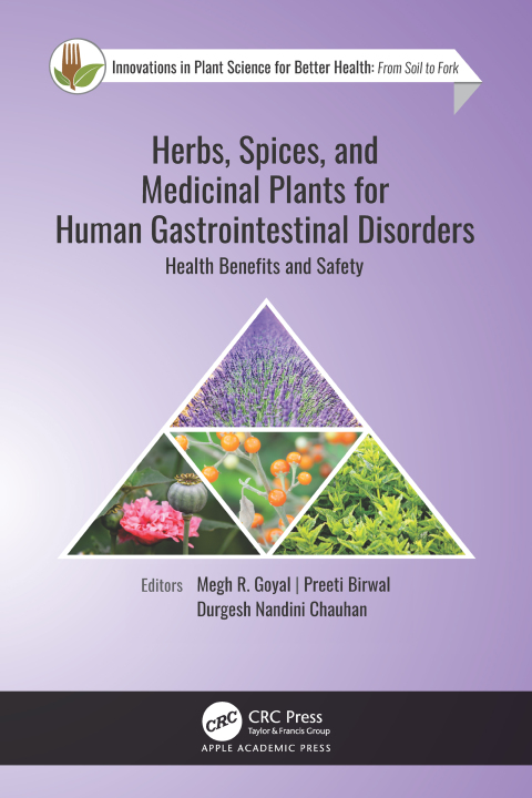 Herbs, Spices, and Medicinal Plants for Human Gastrointestinal Disorders: Health Benefits and Safety, 1st Edition - FULL INSTANT DOWNLOAD | PDF DOCX EPUB