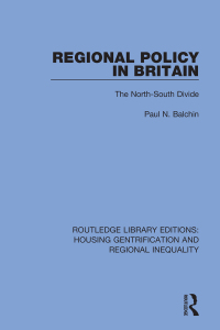 Cover image: Regional Policy in Britain 1st edition 9781032041346