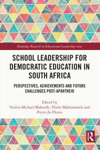 Imagen de portada: School Leadership for Democratic Education in South Africa 1st edition 9780367639365