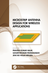 Cover image: Microstrip Antenna Design for Wireless Applications 1st edition 9780367554385