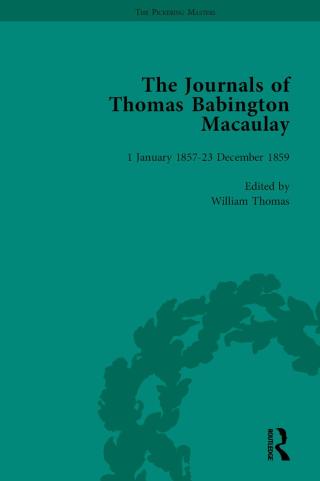 Titelbild: The Journals of Thomas Babington Macaulay Vol 5 1st edition 9781138761414