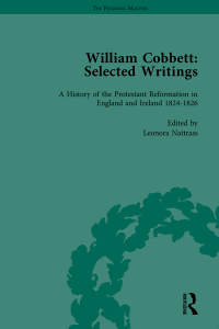 Omslagafbeelding: William Cobbett: Selected Writings Vol 5 1st edition 9781138766037