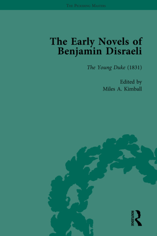 Imagen de portada: The Early Novels of Benjamin Disraeli Vol 2 1st edition 9781138759398