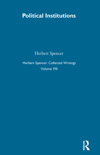 Cover image: Herbert Spencer: Collected Writings 1st edition 9780415565905