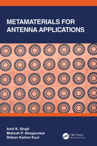 Cover image: Metamaterials for Antenna Applications 1st edition 9780367493509