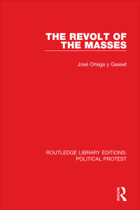 Cover image: The Revolt of the Masses 1st edition 9781032035970