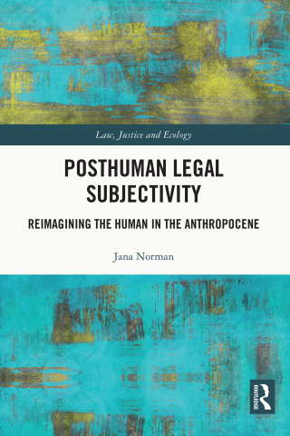 Omslagafbeelding: Posthuman Legal Subjectivity 1st edition 9780367518721