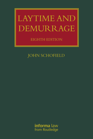 Imagen de portada: Laytime and Demurrage 8th edition 9780367708368