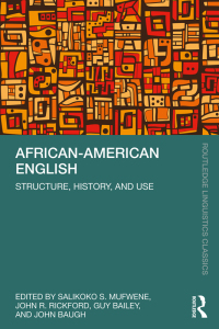 表紙画像: African-American English 1st edition 9780367760724