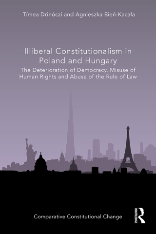 Cover image: Illiberal Constitutionalism in Poland and Hungary 1st edition 9781032007366