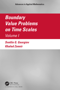 Imagen de portada: Boundary Value Problems on Time Scales, Volume I 1st edition 9781032002934