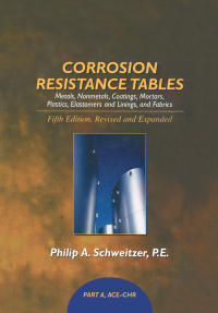 Cover image: Corrosion Resistance Tables 5th edition 9781003200505