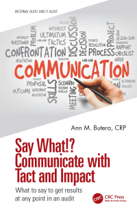 Imagen de portada: Say What!? Communicate with Tact and Impact 1st edition 9780367555535