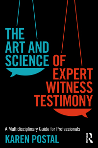 Imagen de portada: The Art and Science of Expert Witness Testimony 1st edition 9780367491598