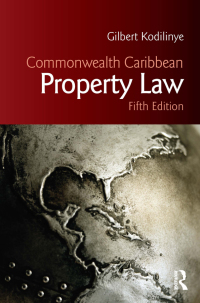 صورة الغلاف: Commonwealth Caribbean Property Law 5th edition 9781032033662