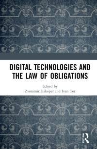 Cover image: Digital Technologies and the Law of Obligations 1st edition 9781032065038