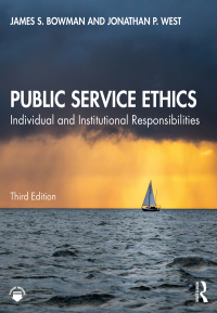 Cover image: Public Service Ethics 3rd edition 9781032066318