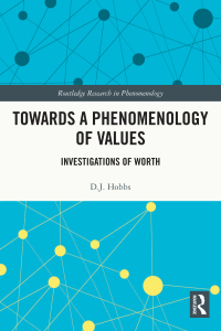 Cover image: Towards a Phenomenology of Values 1st edition 9781032064109