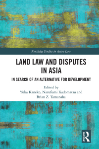 Imagen de portada: Land Law and Disputes in Asia 1st edition 9780367772796