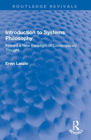 Imagen de portada: Introduction to Systems Philosophy 1st edition 9781032071442