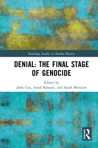 Imagen de portada: Denial: The Final Stage of Genocide? 1st edition 9780367818982