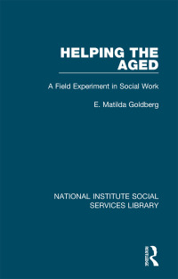 Cover image: Helping the Aged 1st edition 9781032054452