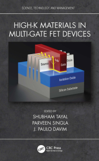 Cover image: High-k Materials in Multi-Gate FET Devices 1st edition 9780367639693