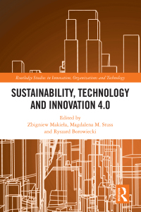 Imagen de portada: Sustainability, Technology and Innovation 4.0 1st edition 9781032025919