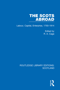 Cover image: The Scots Abroad 1st edition 9781032077178