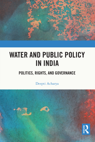 صورة الغلاف: Water and Public Policy in India 1st edition 9781032253329