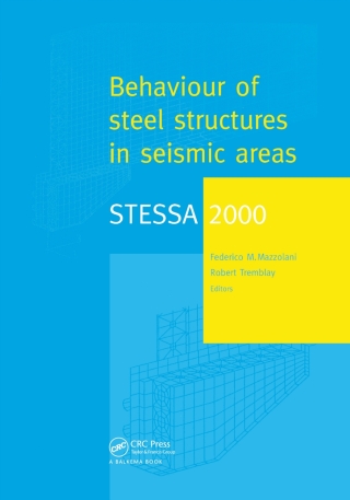 Imagen de portada: STESSA 2000: Behaviour of Steel Structures in Seismic Areas 1st edition 9789058091307
