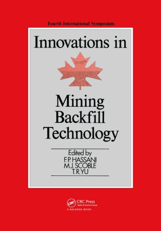 Imagen de portada: Innovations in Mining Backfill Technology 1st edition 9789061919858