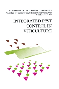 Cover image: Integrated Pest Control in Viticulture 1st edition 9789061917496