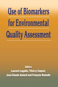 Imagen de portada: Use of Biomarkers for Environmental Quality Assessment 1st edition 9789054107033