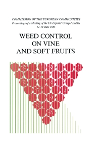 صورة الغلاف: Weed Control on Vine and Soft Fruits 1st edition 9789061916918