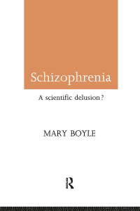 Cover image: Schizophrenia 1st edition 9780415097000