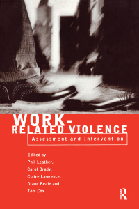 Cover image: Work-Related Violence 1st edition 9780415194143