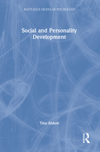 Imagen de portada: Social and Personality Development 1st edition 9780415231046