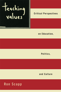 Cover image: Teaching Values 1st edition 9780415931076